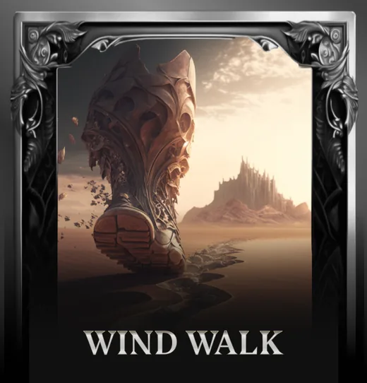 Wind Walk defense card